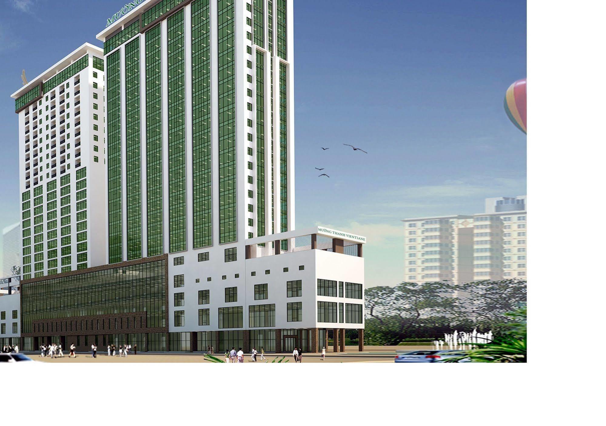 Muong Thanh Luxury Vientiane Hotel Exteriör bild